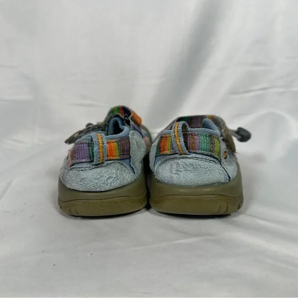 Keen Newport H2 Youth Sandals Rainbow Webbing Water Hiking Outdoor 12 Washable - Picture 6 of 12